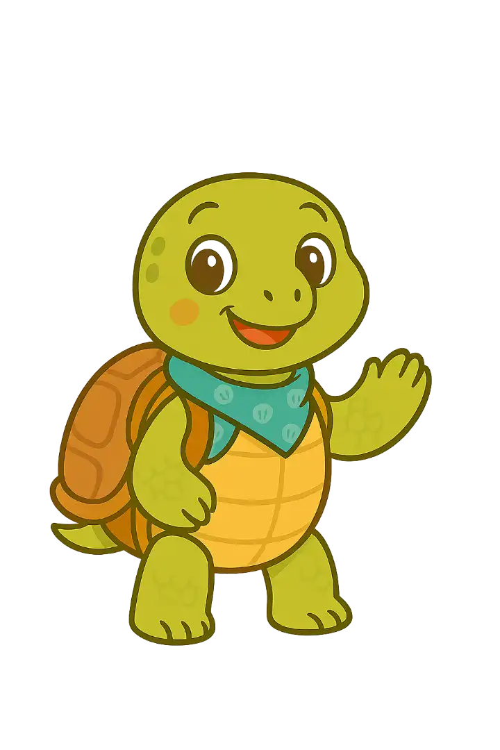 Turti enseñando vocabulario en inglés a niños con TDAH mediante historias visuales